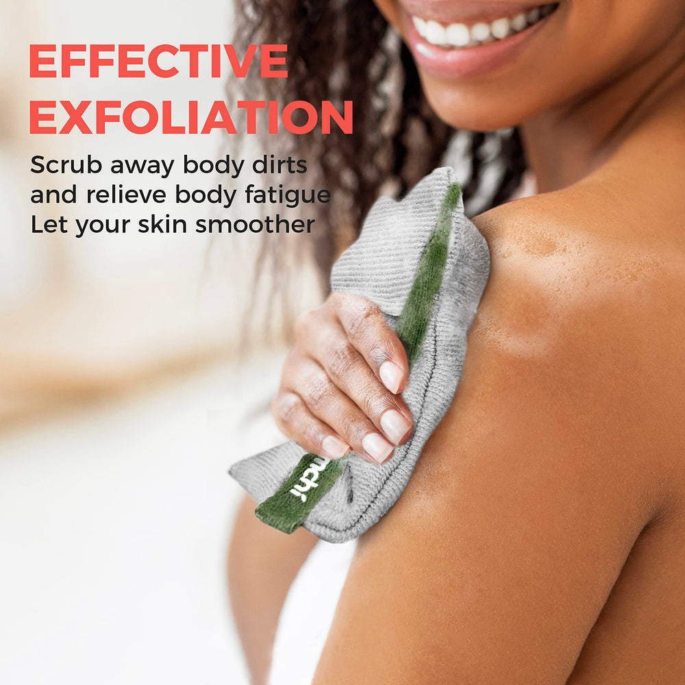 ZOMCHI bolsa exfoliante para jabón y espuma rápida en la ducha