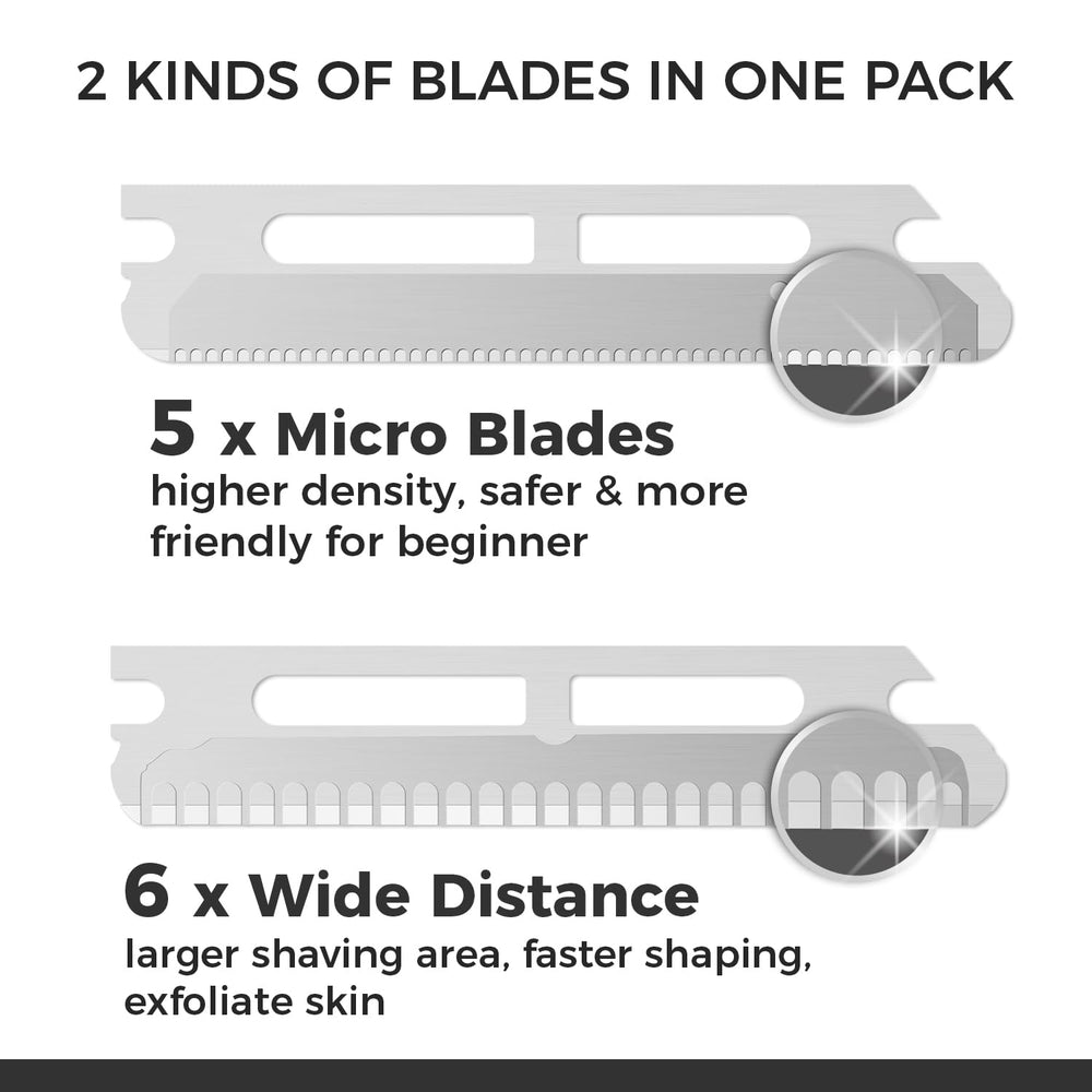 The ZOMCHI tool supports brow shaping for clean, defined arches.
