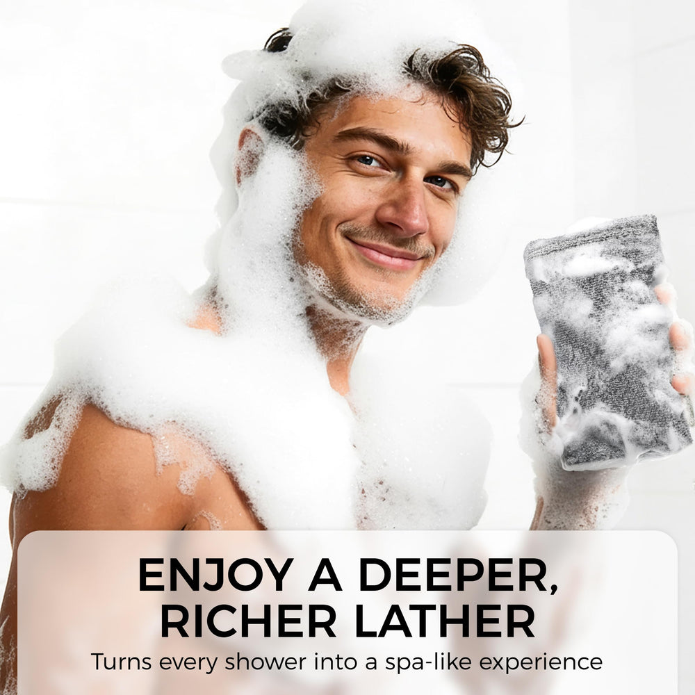ZOMCHI diseño ergonómico facilita el agarre durante la exfoliación