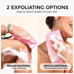 ZOMCHI exfoliante cuerpo con agarre seguro para mayor control