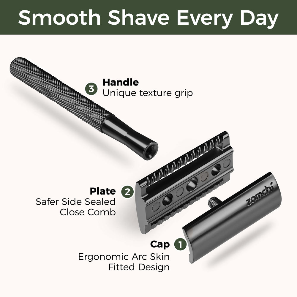 ZOMCHI five-blades pack delivers sharp blades for longer-lasting shaves