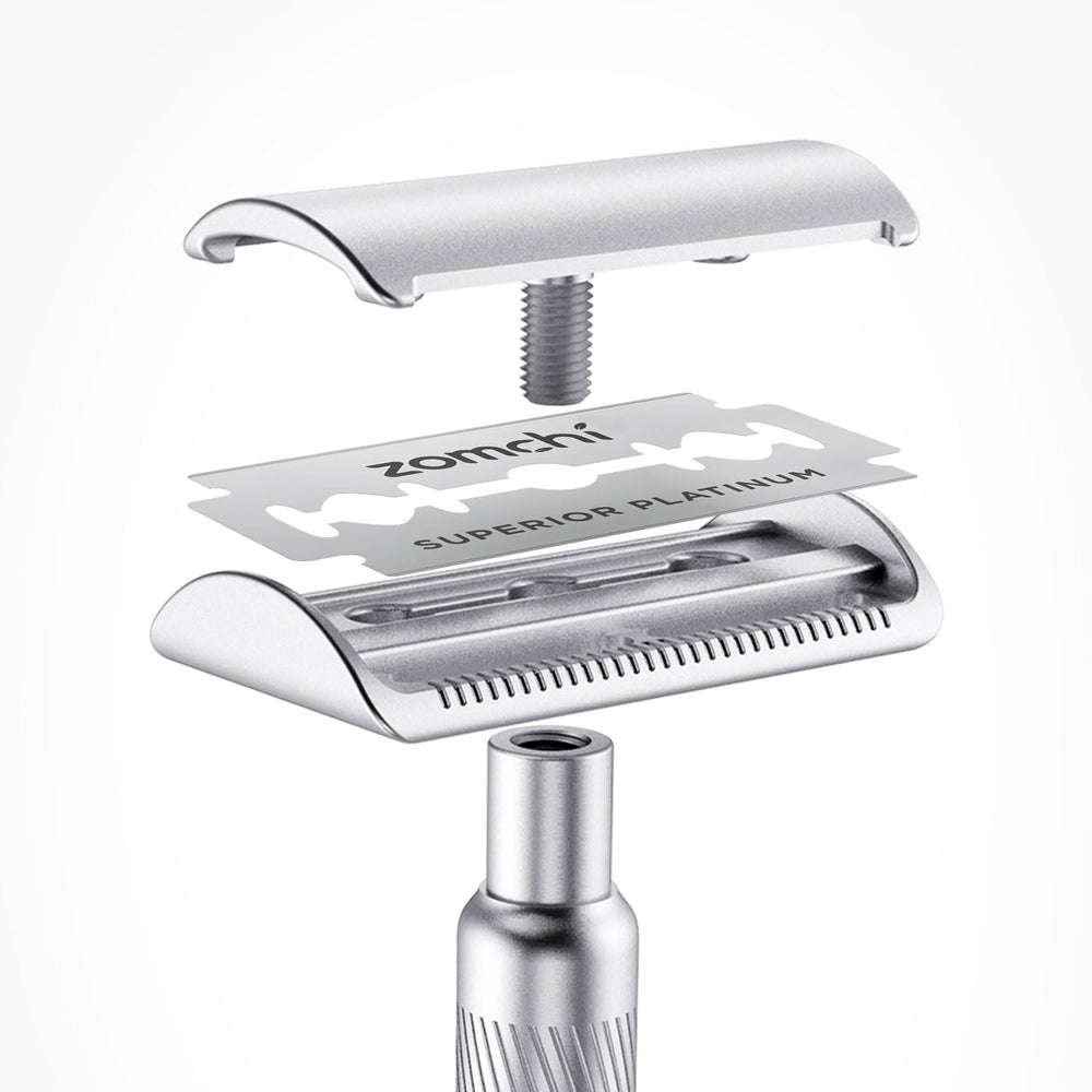 Zomchi rust-resistant stainless blades resist wear and moisture.