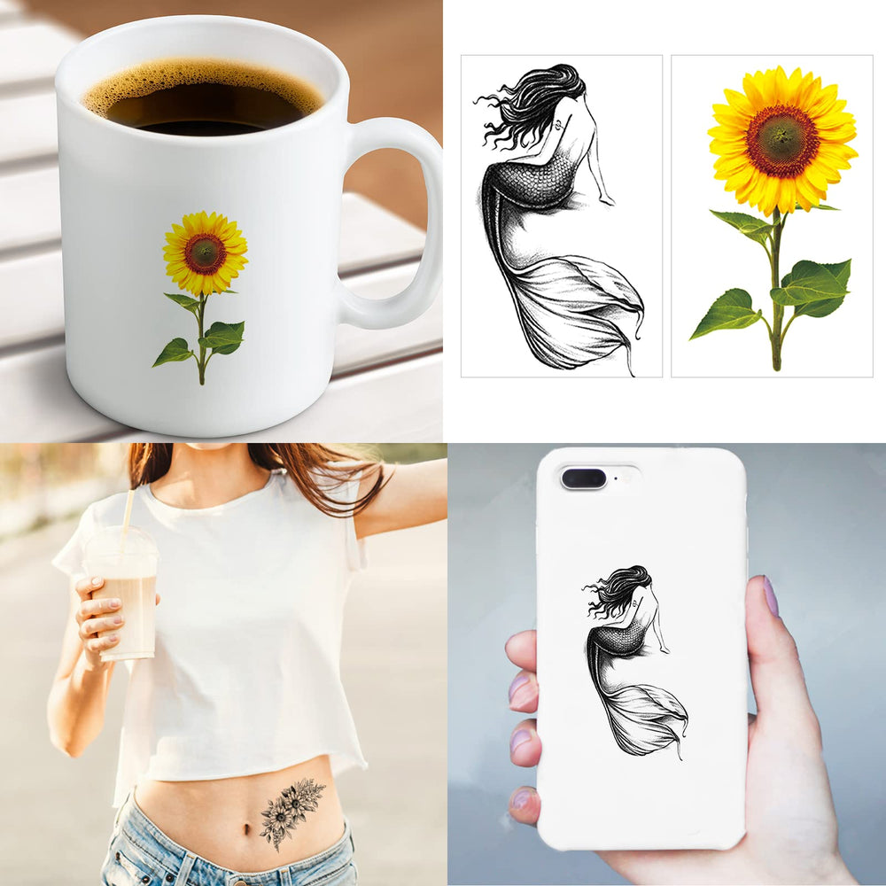 Zomme tattoos are ideal for festivals and parties with quick style updates