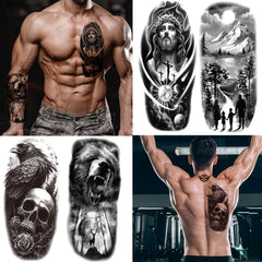 Zomme tatuajes temporales diseño elefante, opción única para apariencias y fiestas