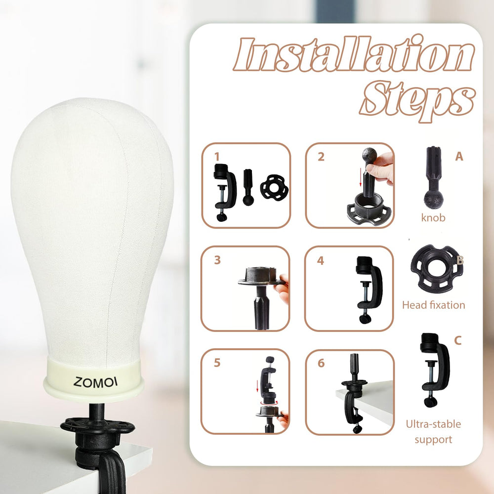 ZOMOI 3.5-inch C-type pins offer firmer hold for styling