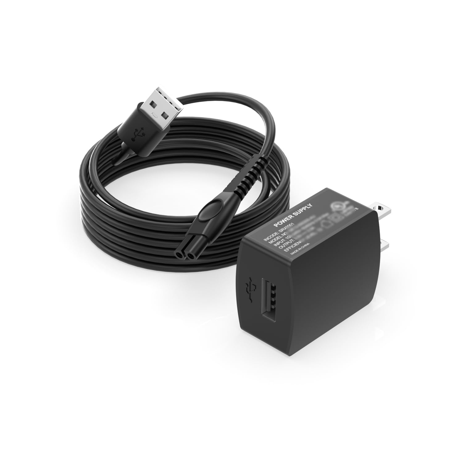 Zondol 5V UL charger close-up view for Philips OneBlade