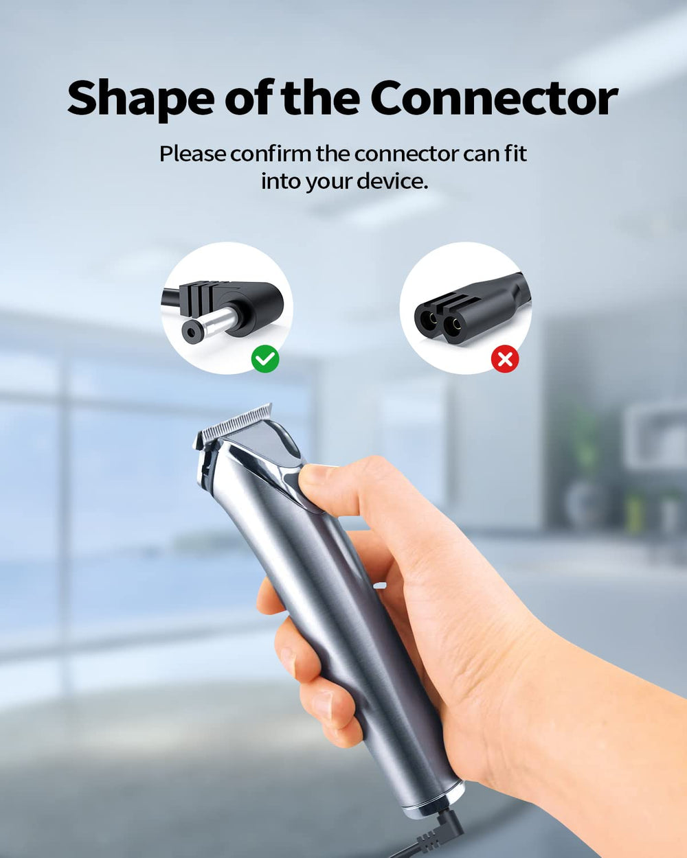 Zondol Wahl charger max output 2.52W supports steady charging