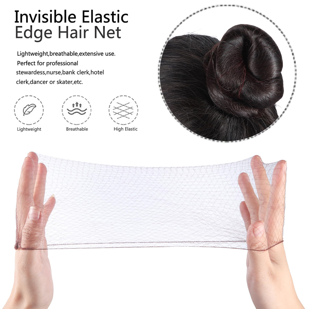 Zonon bun net ideal for ballet, dance practice, and daily wear.