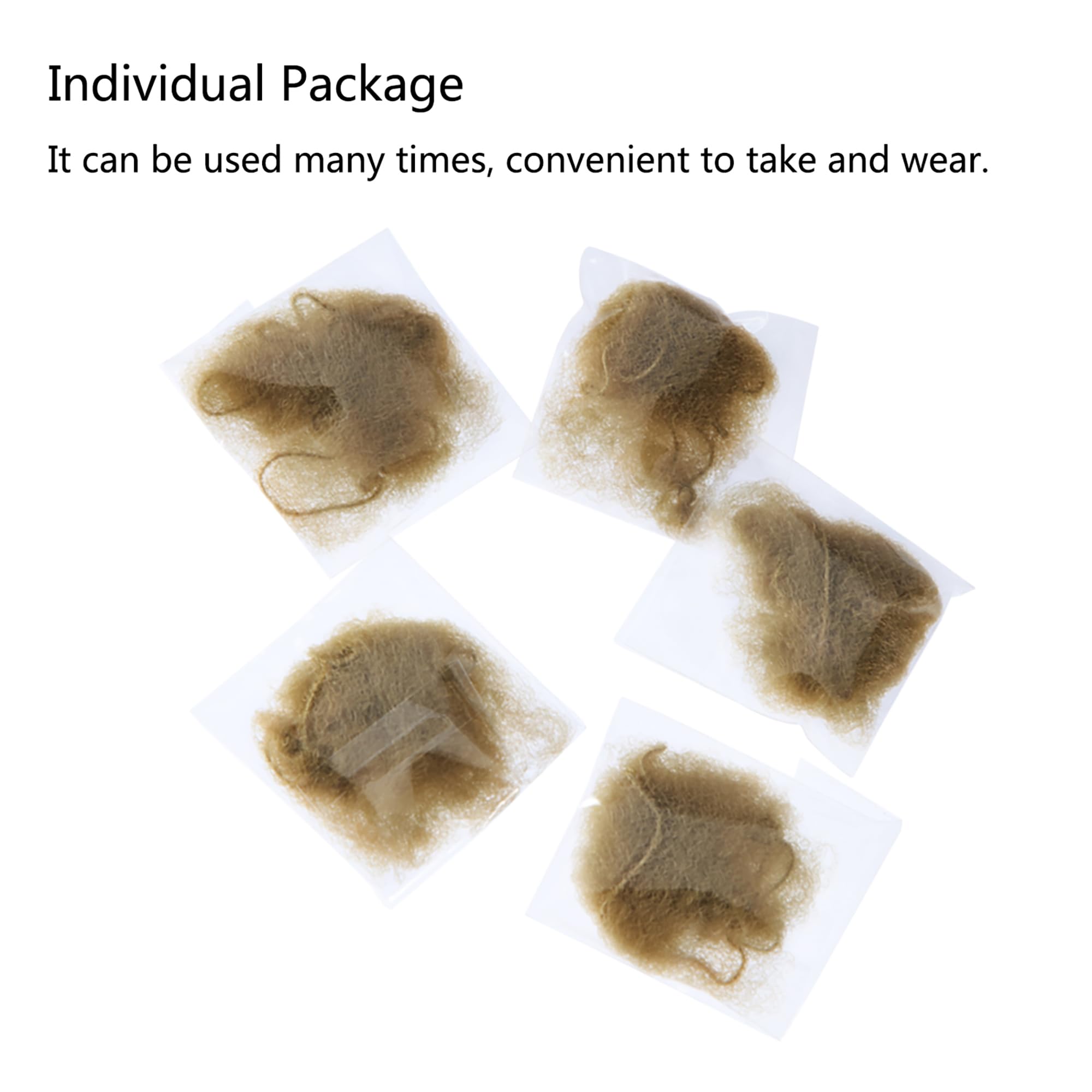 Zonon individually packaged bun nets for clean storage and reuse.
