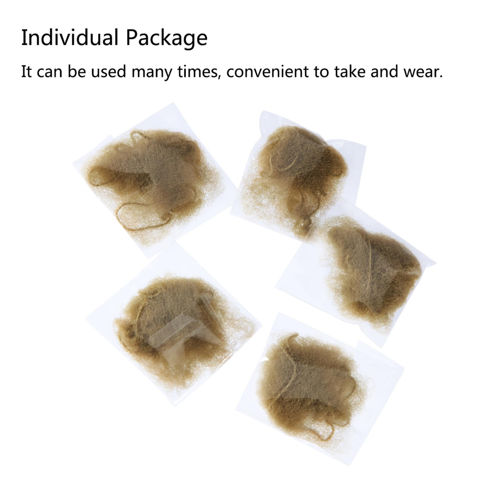 Zonon individually packaged bun nets for clean storage and reuse.