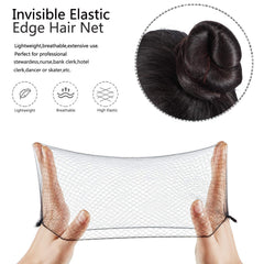 Includes 40 U-shaped pins to secure any updo with Zonon hair nets.
