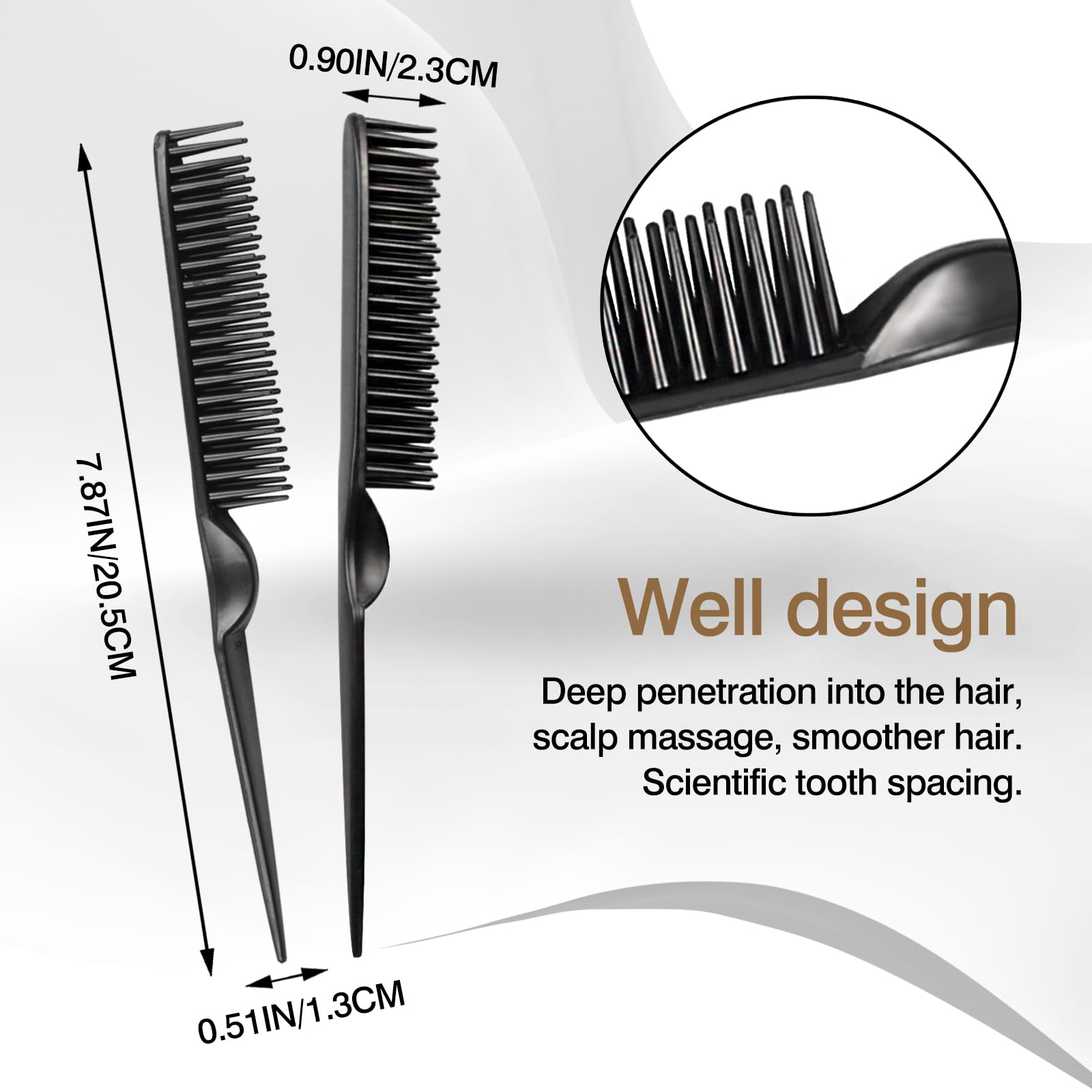 Zoolinn evenly distributes styling products for consistent results.