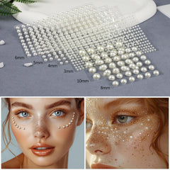 Perlas de 4mm Zoolinn para decoración de scrapbooking y maquillaje ligero