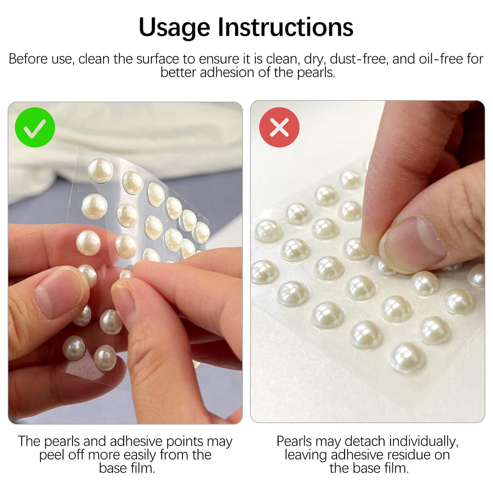 Perlas de 8mm Zoolinn con acabado lustroso para manualidades creativas