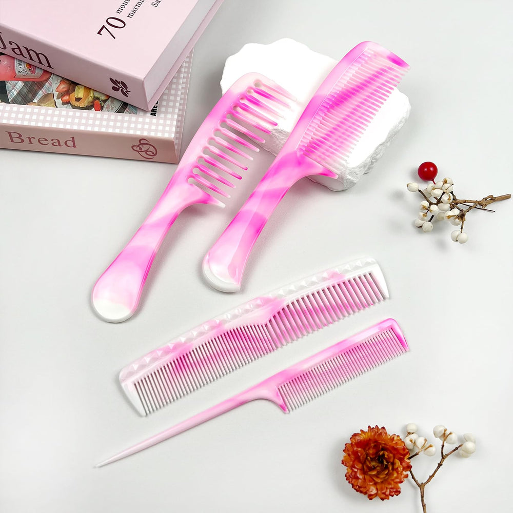 Zoolinn unisex hair combs pink suitable for the whole family.