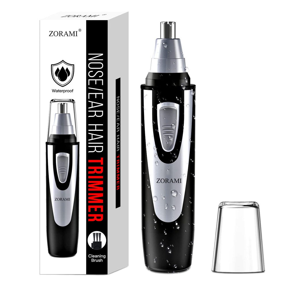 ZORAMI ear and nose trimmer clipper with 360° rotation for precise grooming.