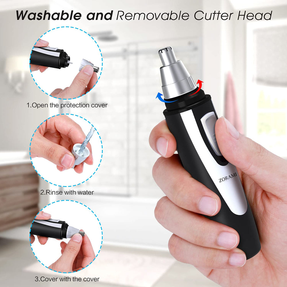 ZORAMI one-button operation makes quick grooming simple.