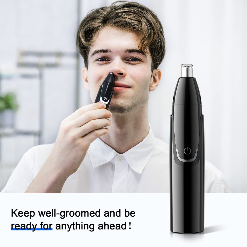ZORAMI ergonomic handle design ideal for travel grooming sessions.