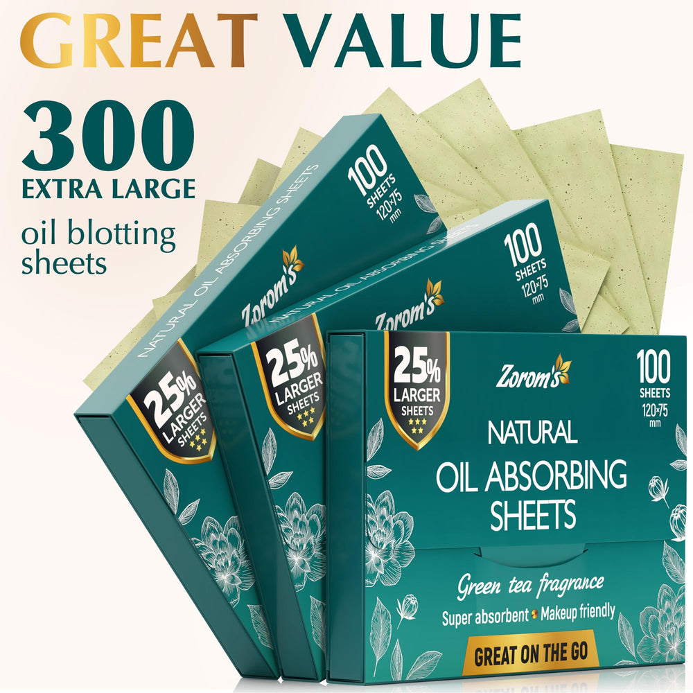 Green tea extract lends a refreshing feel during use
