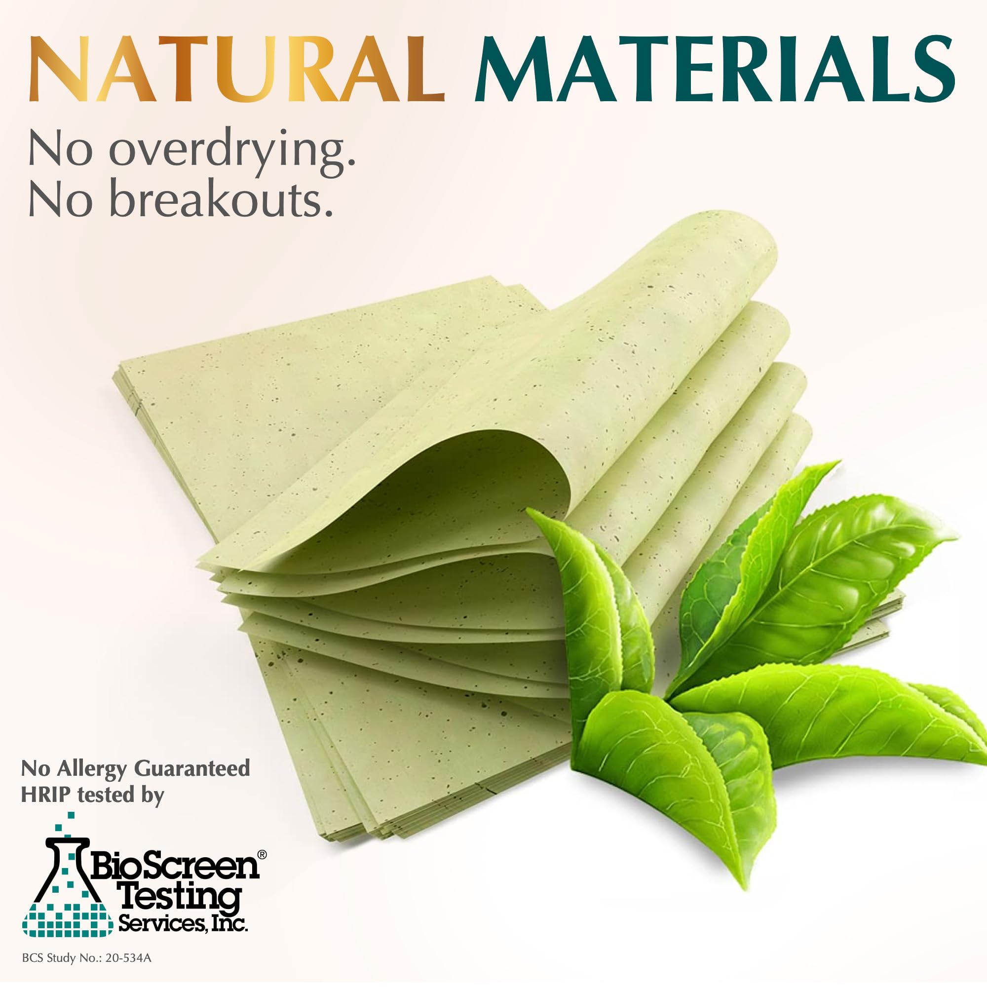 Natural wood fiber pulp material of blotting papers