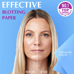 ZOROM'S blotting papers ideal for quick pat-and-dab oil removal without ruining makeup.