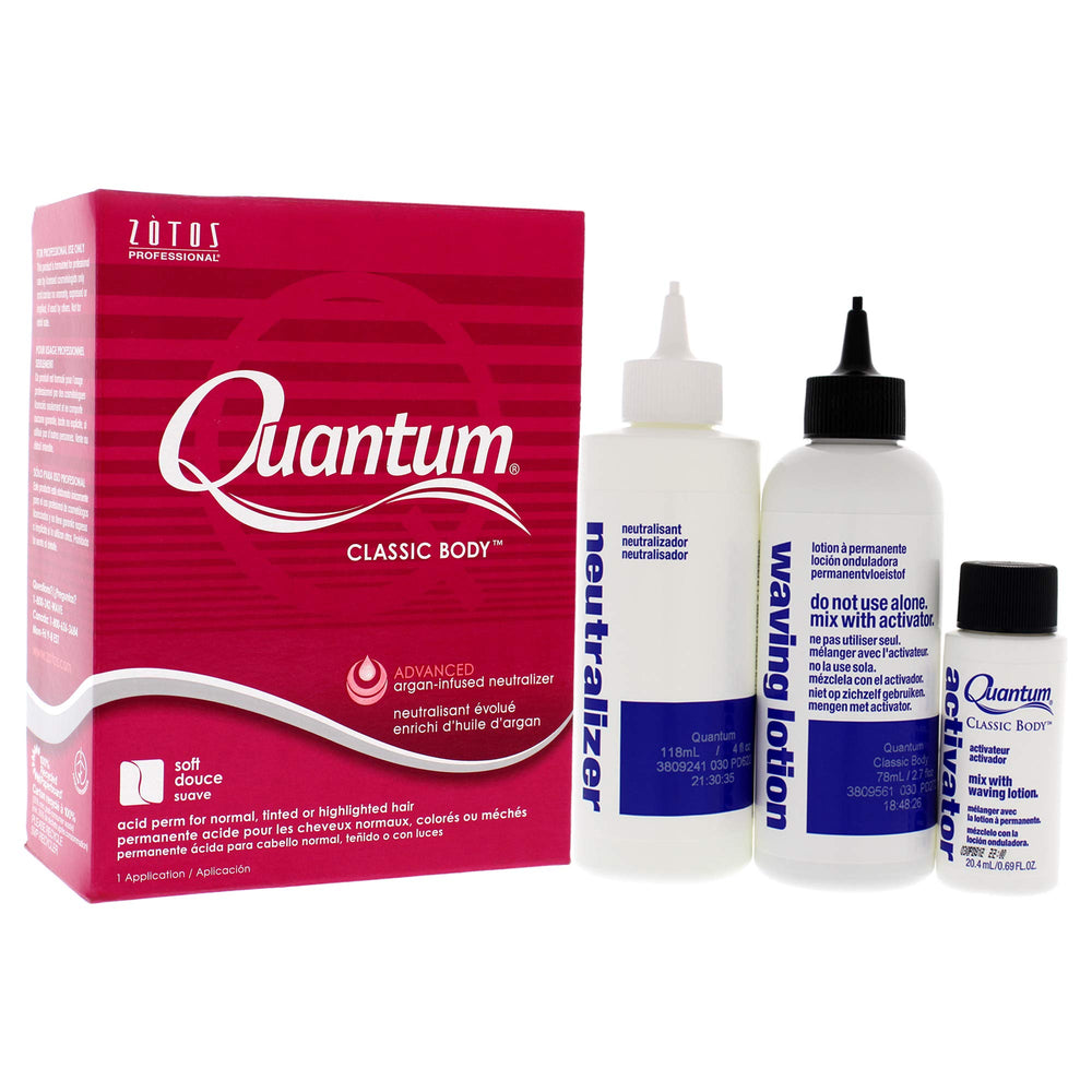Zotos Quantum Classic Body Acid Perm short-hair model demonstrates wearable waves