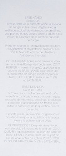 Detalle de pincel de ZOYA Manicura Desnuda base, control de dosificación.
