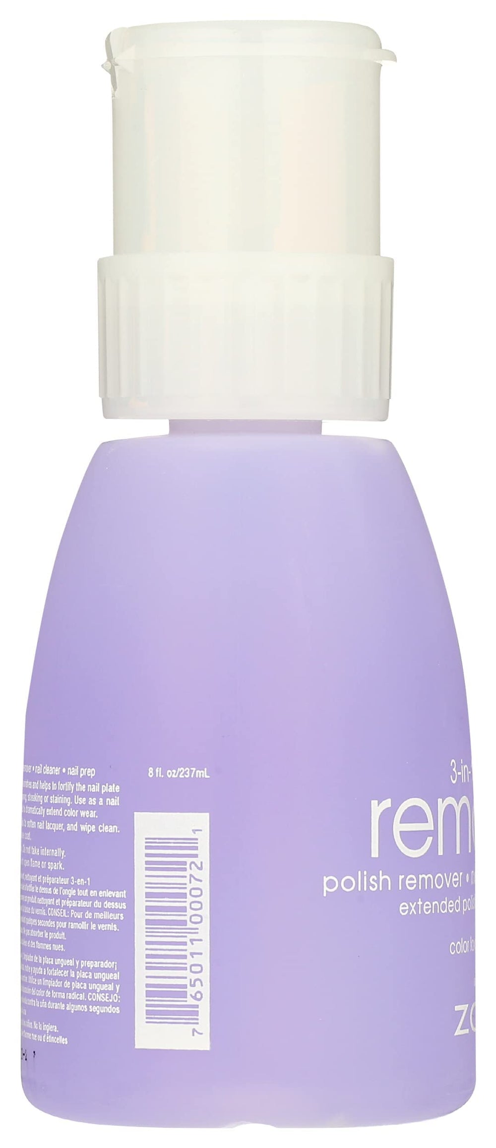 ZOYA Remove Plus textura suave facilita la aplicación sin daño