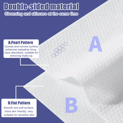 Textura de rayon ZPCO con alta absorción para maquillaje.