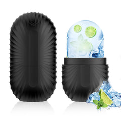ZPU ice roller for face and eye glides smoothly to reduce puffiness.
