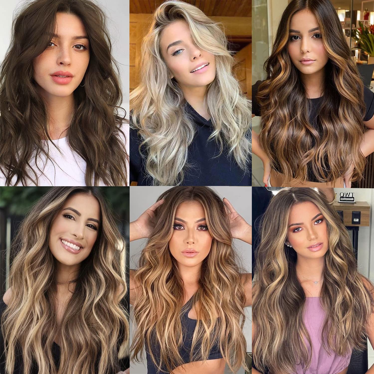ZQIAN BEAUTY care tips and detangling guidance for clip-ins
