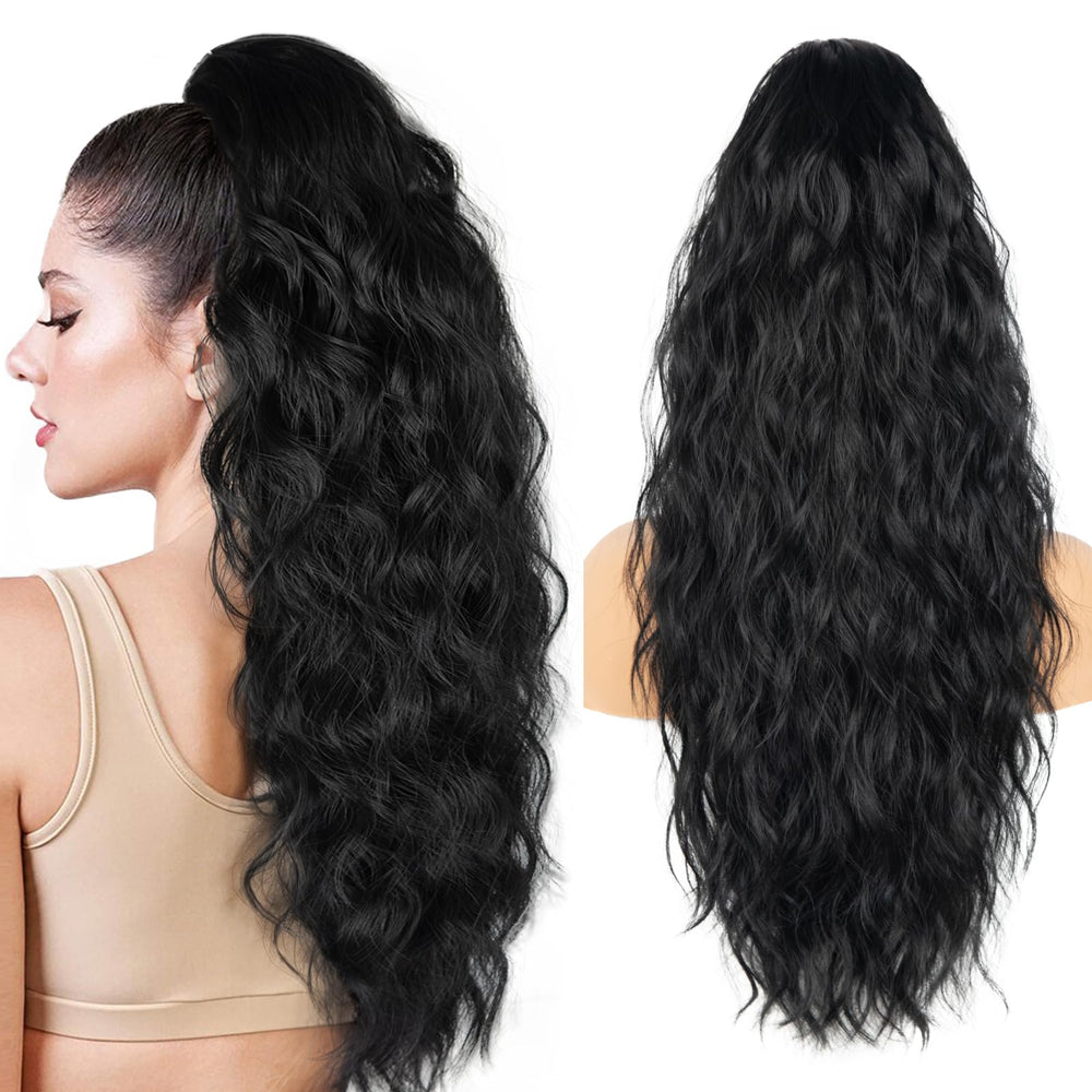 ZQIAN BEAUTY secure clip and drawstring for comfortable attachment.