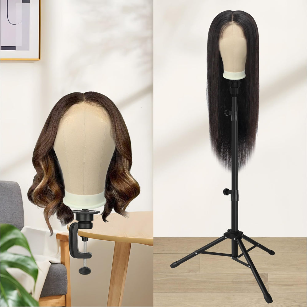 ZQIAN BEAUTY wig head offers stable pin support.
