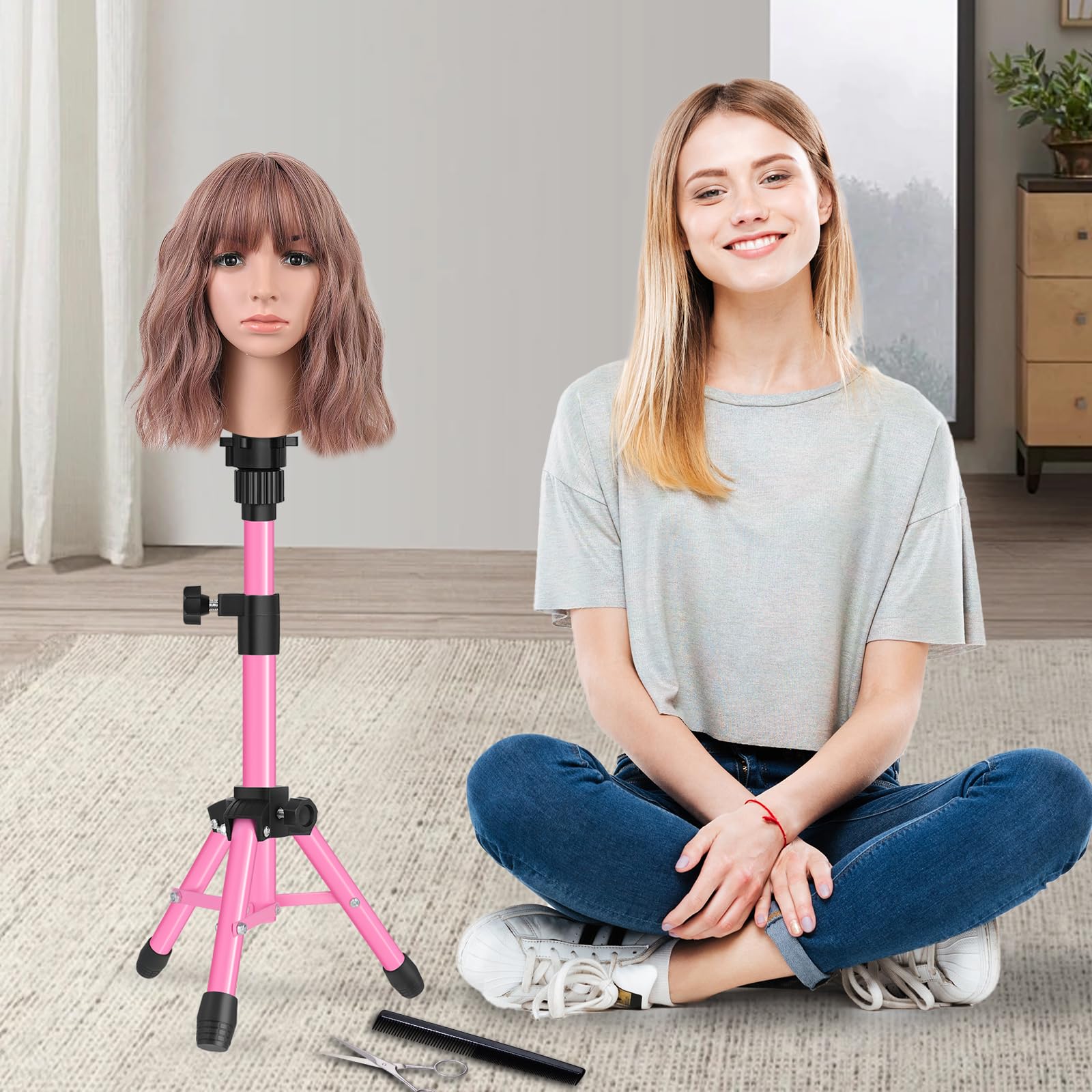 ZQIAN BEAUTY ergonomic design offers smooth height adjustments