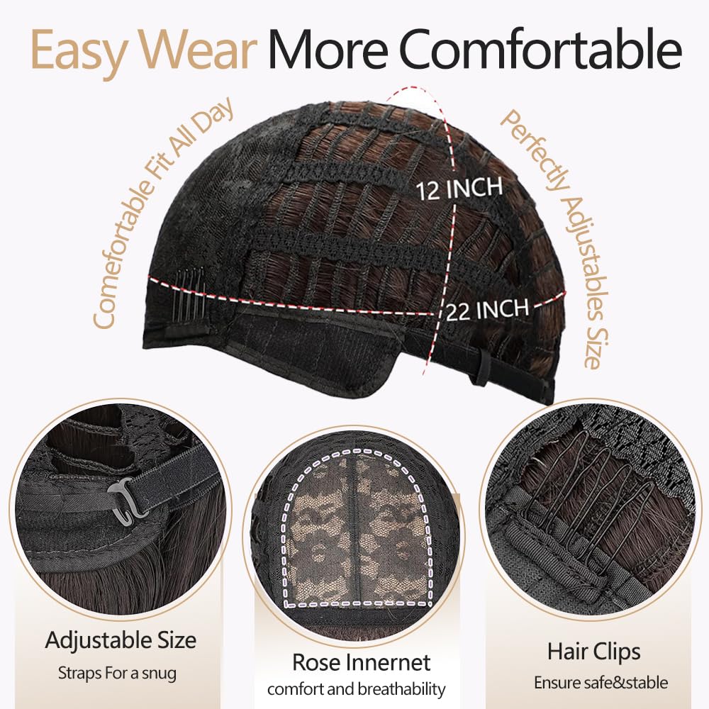 ZRLK daily-use wig ideal for work and travel.