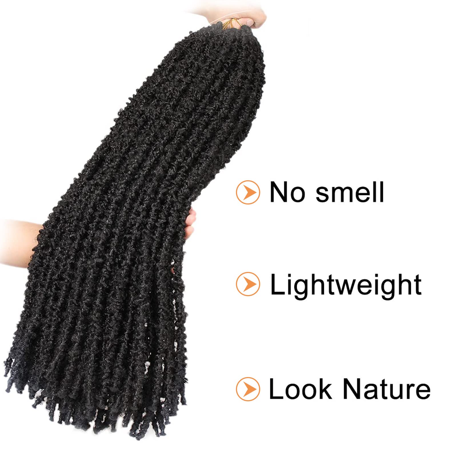 ZRQ distressed faux locs in a 6-pack deliver full-head coverage with ease.