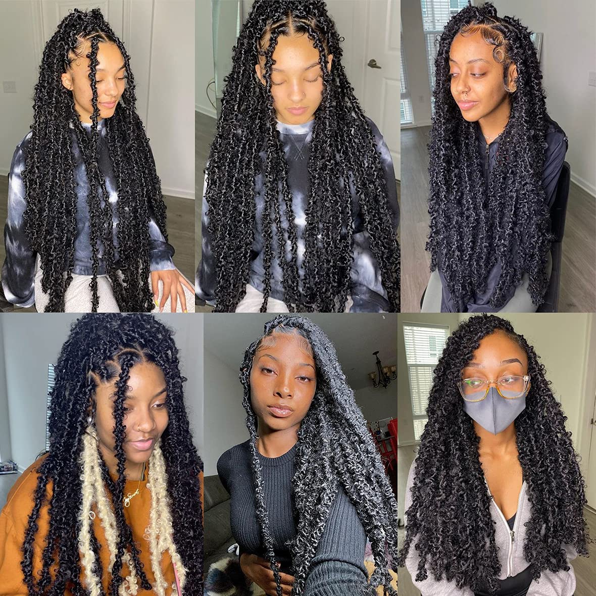 ZRQ easy-install distressed locs simplify styling and reduce prep time.