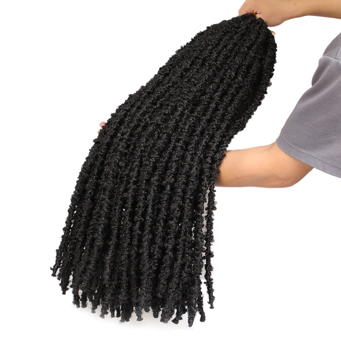 ZRQ full-head coverage with six-pack locs for balanced volume.