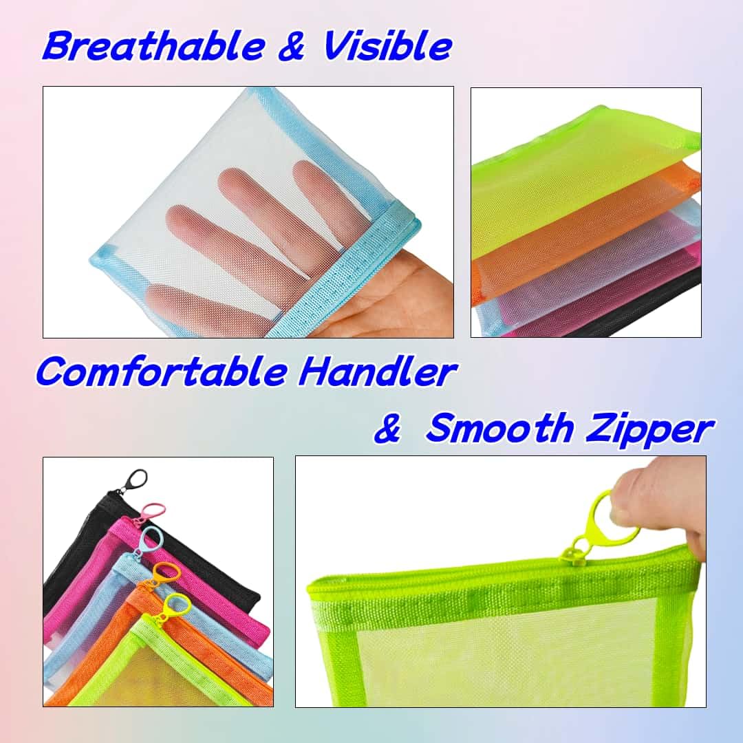 ZSlactp 5x4 inch pouch compact size ideal for travel.