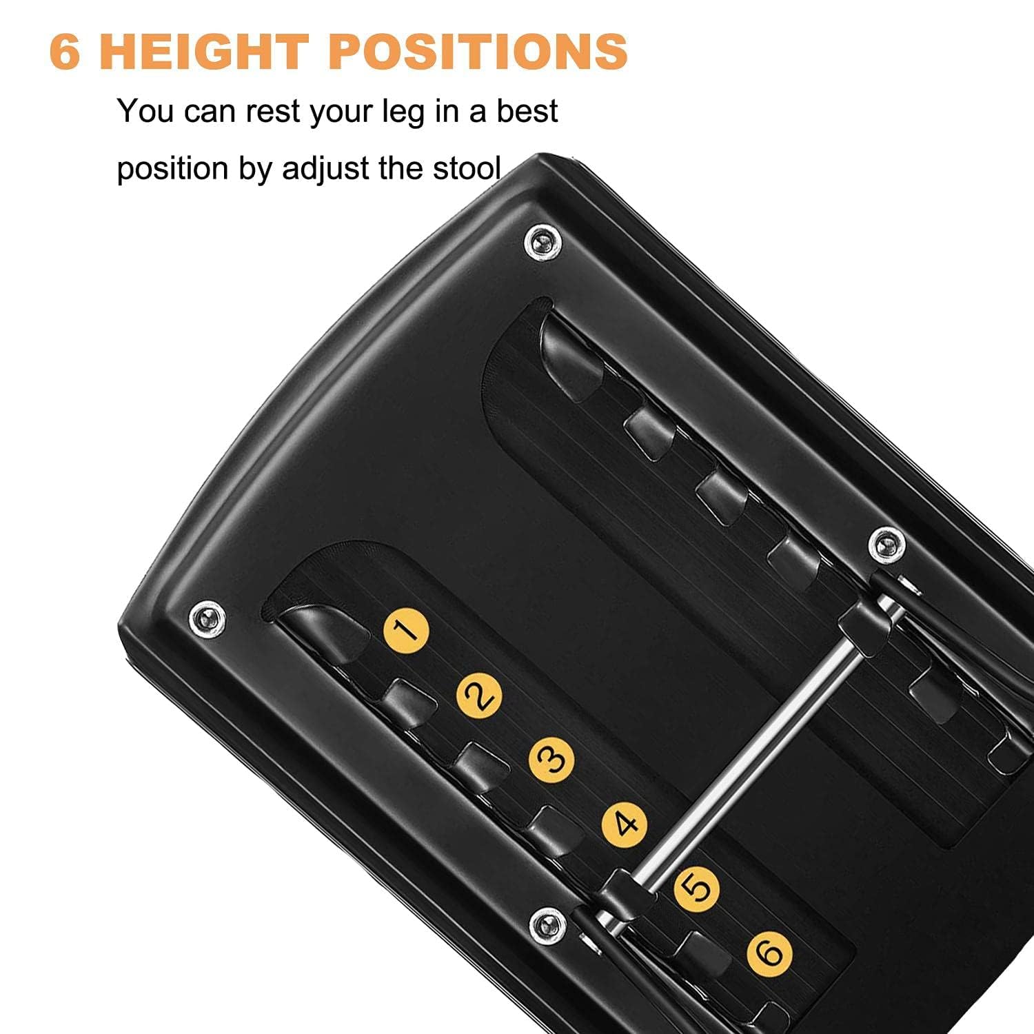 ZtohPyo anti-slip feet keep the foot rest stable during treatments.