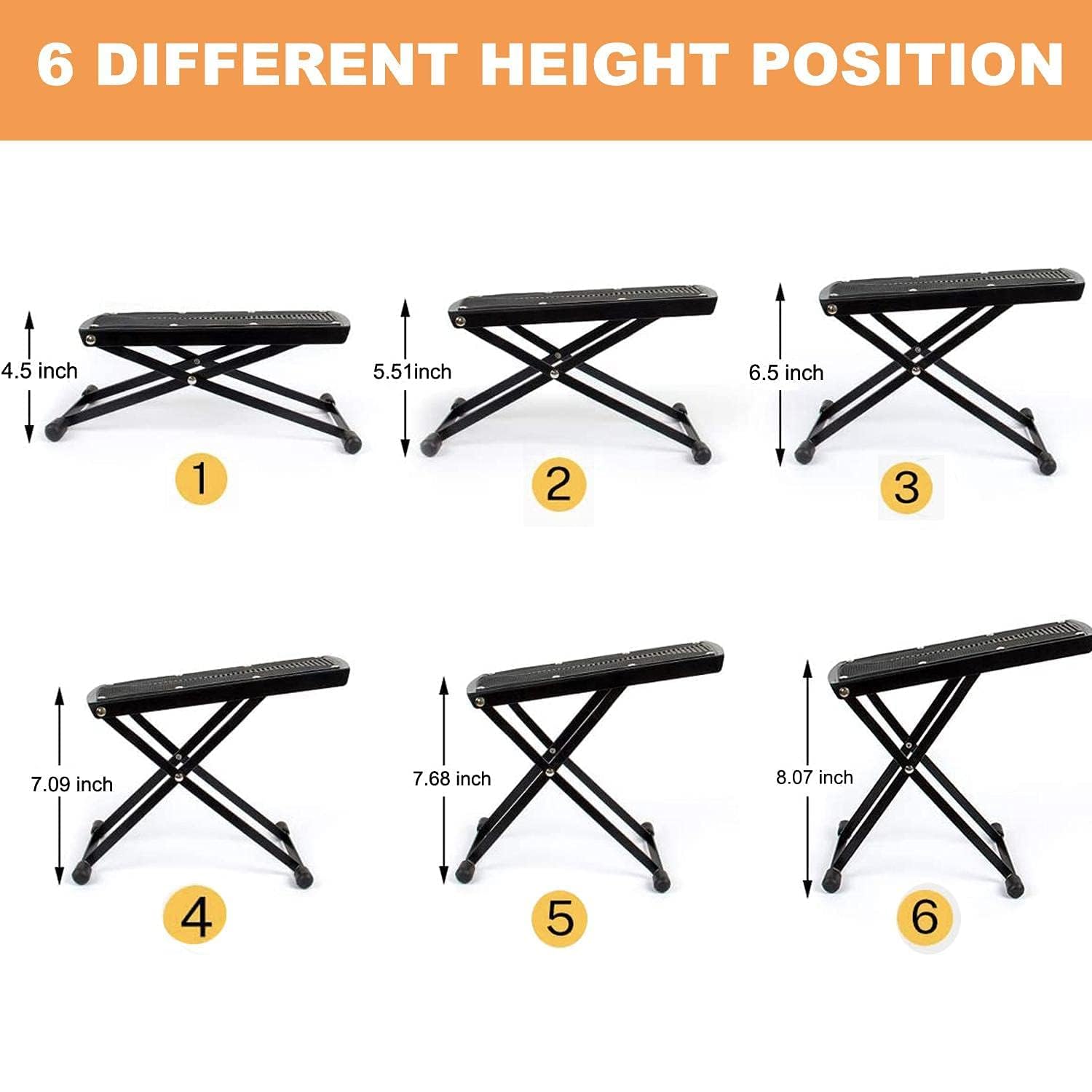 ZtohPyo compact under-desk foot rest for comfortable work breaks.