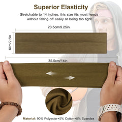 Ztomine headbands add versatile style and practical sweat control