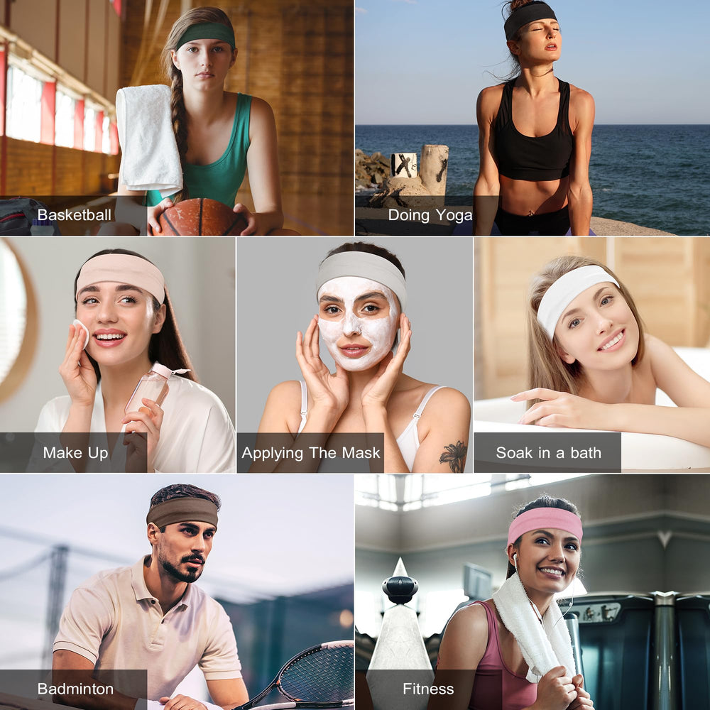 Ztomine headbands in action during an outdoor run with grip