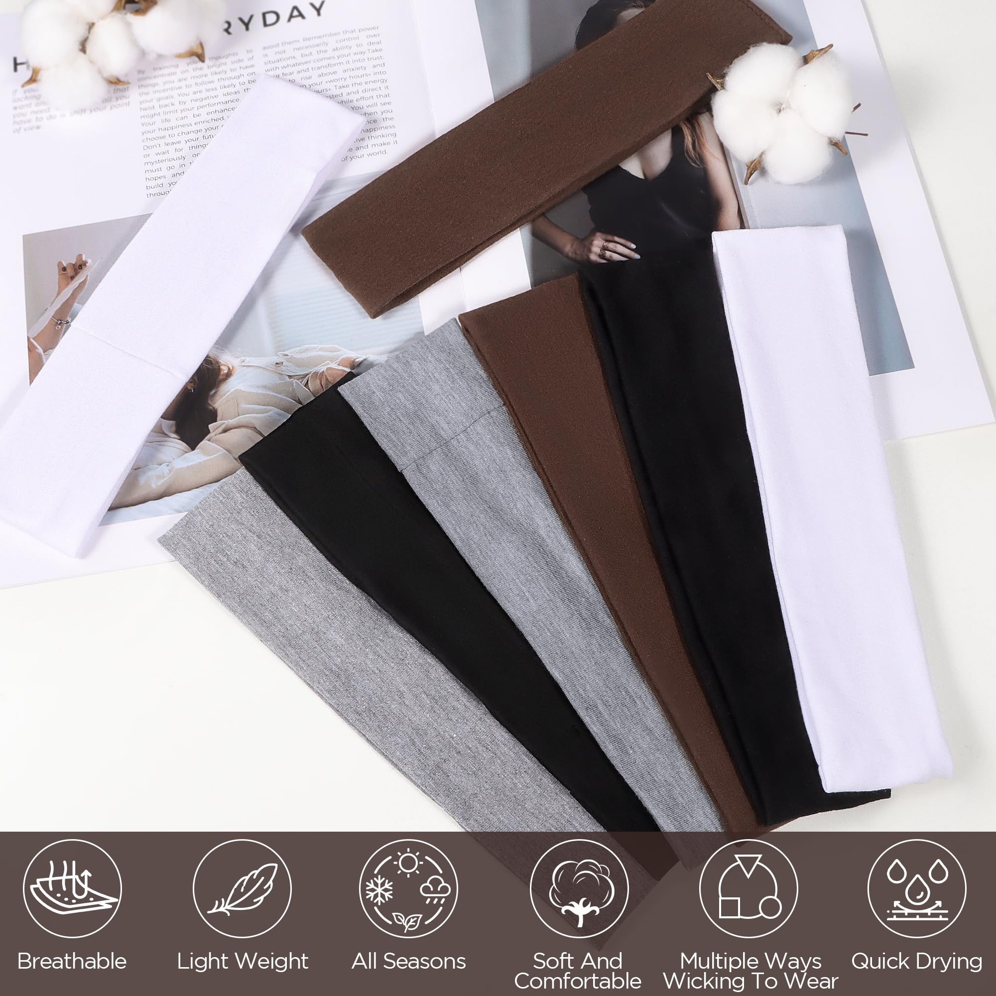 Ztomine headbands ideal for outdoor runs and dance sessions