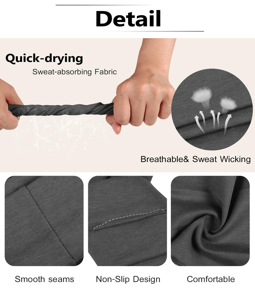 Ztomine headbands provide soft fabric blend for gentle skin contact