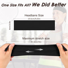 Ztomine headbands absorb sweat to keep eyes clear during exercise