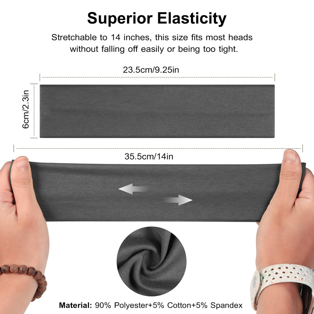 Ztomine headbands worn during yoga deliver comfortable, secure wear