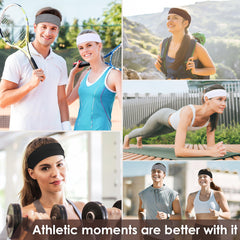 Ztomine headbands support yoga and workouts with soft fabric