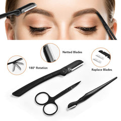 ZTRHYOO Eyebrow Razors for precise trimming and clean lines.