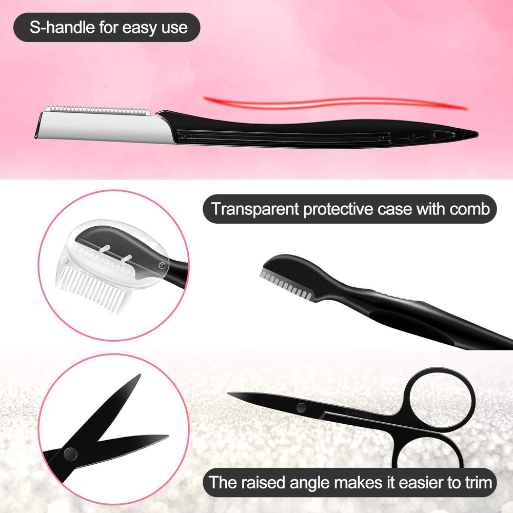 ZTRHYOO Tweezers for precise hair removal and brow tidying.
